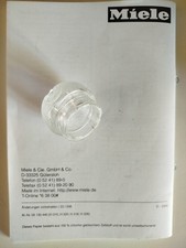 Miele Backofenlampe Lampenglas Kalotte Neu ! BMK 6001