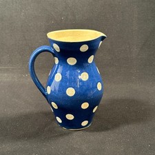 Vintage Keramik Krug Blau