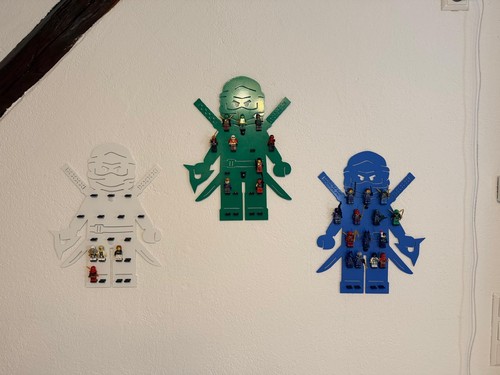 Lego ninjago wandfigur metall - ninjago,