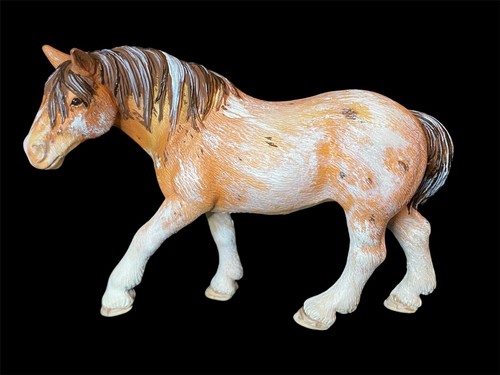 Schleich repaint percheron - schleich,
