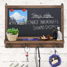 Magnettafel Wand Küchentafel Schiefertafel Blackboard Kreidetafel Holz Vintage