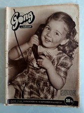 Uralt GONG die Radiowelt 1956