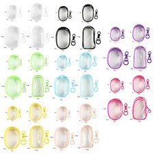 DE Box Storage Case Puppe Organizer Double Zipper Box mit Schlüsselring Design