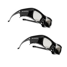 2x Hi-SHOCK BT Pro "Black Diamond" | 3D Brille für Samsung TV´s | akku | active
