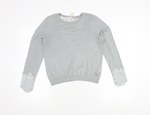 Damen langarmshirt grau - langarmshirt,
