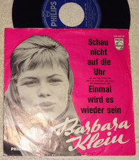 Single, Schlager: Barbara Klein - Schau nicht auf die Uhr, 1961, 1,-