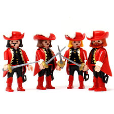 PLAYMOBIL® Soldat Musketier 4x Custom Figuren Garde Franzose Soldaten _sk8
