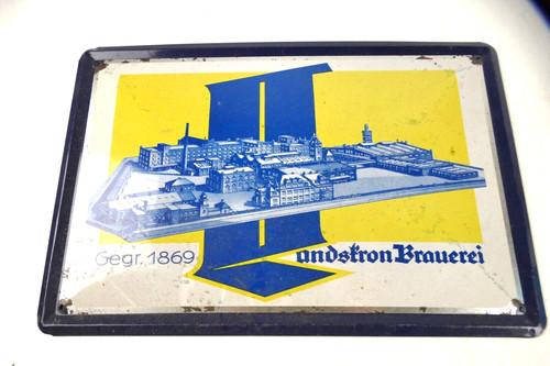 Blechschild landskron brauerei - landskron,