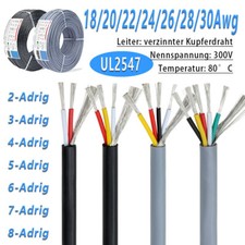 18~30AWG Geschirmtes
