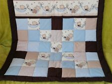 Baby Patchworkdecke 80x80