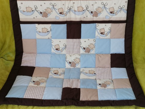 Baby patchworkdecke 80x80 - baby,