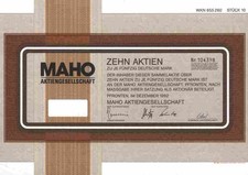 MAHO AG 1992 Pfronten Allgäu