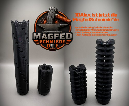 22mm metrische muzzle - metrische,