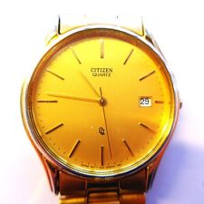 solide HERREN ARMBANDUHR, "CITIZEN" -Quartz, Datum, Zentralsekunde, neue Batter.