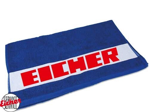 Handtuch blau mit eicher - handtuch,
