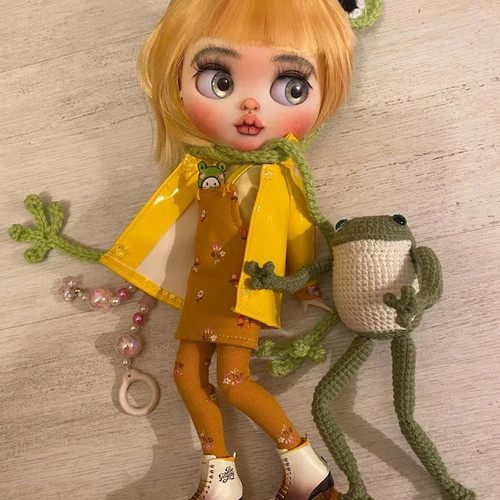 Handarbeit gehäkelt frosch - handarbeit,