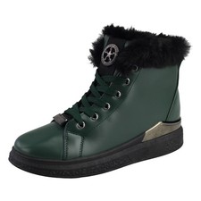 Damen Winter Sneakers Winterboots High Gefüttert Freizeitschuhe Boots Stiefel