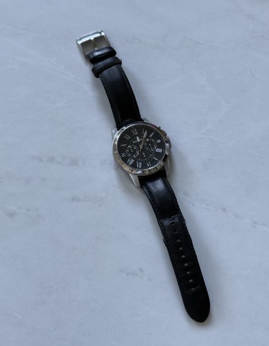 Fossil herren uhr - fossil, lederarmband