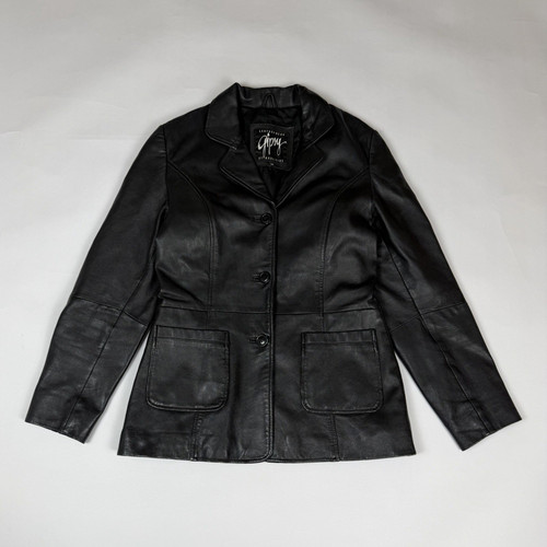 Gipsy damen lederjacke schwarz - damen,