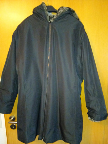 Damen wendejacke schwarz grau - damen, schwarz/grau