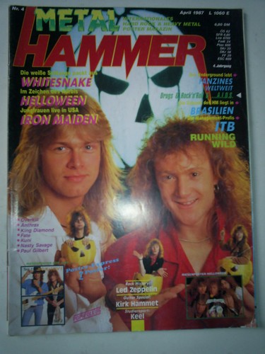 Metal hammer 1987 - 1987, helloween