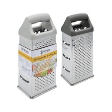 Küchenreibe Vierkantreibe Gemüsereibe Reibe 4 seitig Edelstahl groß