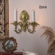 2 Stück Wandkerzenhalter