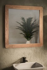 Spiegel 70x70cm Massivholz