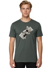 Keine stunde mens graphic tee - mens,