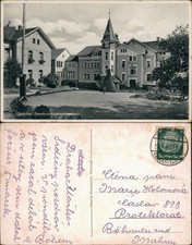 Clausthal-Zellerfeld Straßenpartie Sanatorium Schwarzenbach 1940