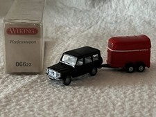 Wiking HO 066 Pferdetransporter „ MB 320 - Westfalia“ OVP