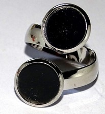 Rohling mit Fassung Cabochons