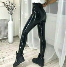 Women's Shiny Vinyl Leather