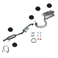 Auspuff + Montagesatz für Toyota Avensis II-Generation T25 2003-2008 110PS 129PS