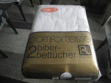 2 Überschlaglaken Baumwolle