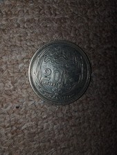ÄGYPTEN - 20 PIASTER - 27,65 GRAMM  - SILBER - 1916 - TOP