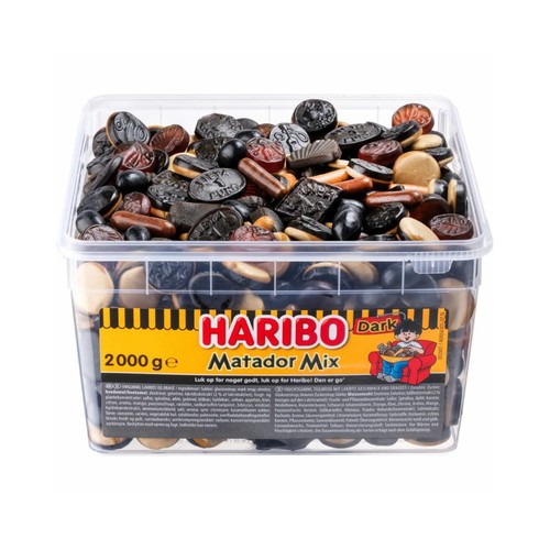 Haribo matador mix dark - dark, dose