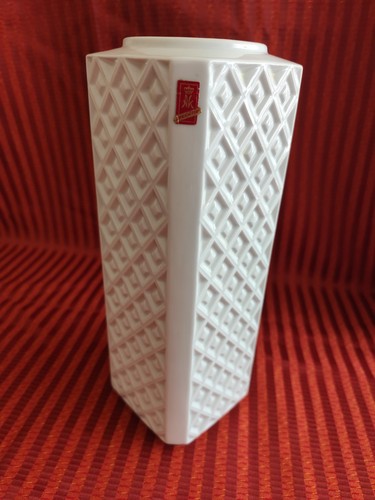 Kaiser porzellan vase weiß - vase,