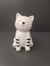 Spardose katze keramik - katze, mit