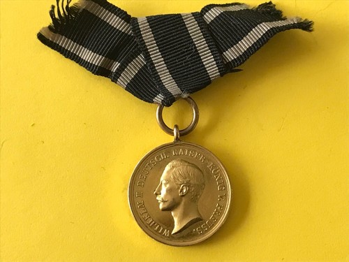 Vergoldete medaille treue - medaille,