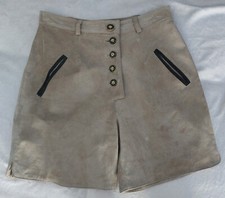 Trachten Lederhose echt Leder Lederhose Größe 38