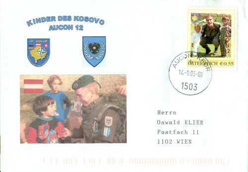 österreich 2005 brief - brief, nato