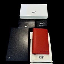 Montblanc leder mappe - montblanc,
