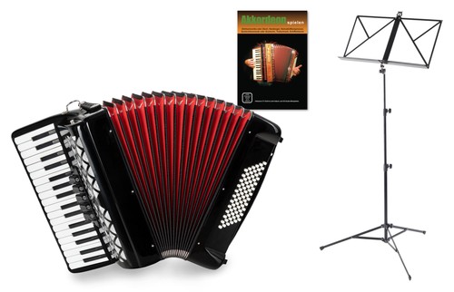 Bass piano akkordeon set - 72,