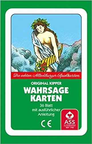 Kipper wahrsagekarten ass - kipper, |