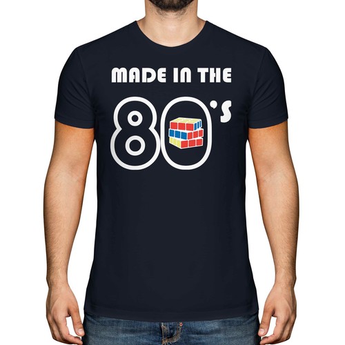 Made the 80s herren - in, t-shirt