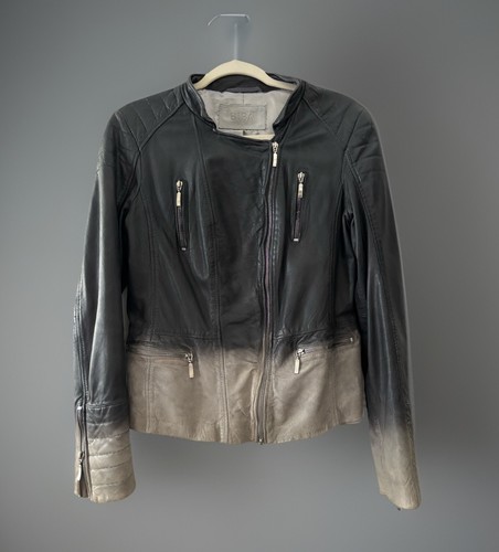 Damen lederjacke schwarz - damen,