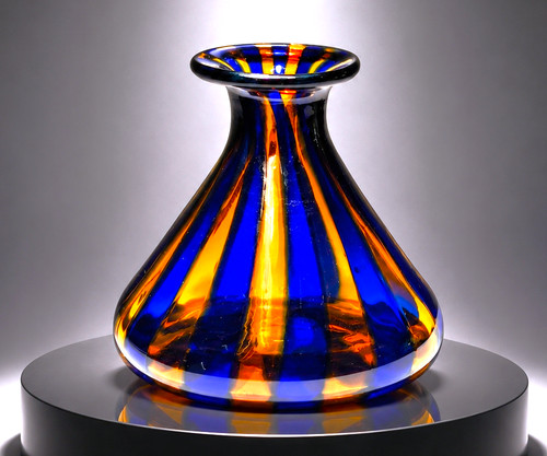 Murano glas miniatur - murano, blau
