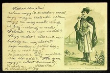 Ungarn, Bauer in Tracht