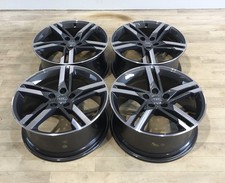 NEU 4x Original Audi A4 S4 B9 8W Felgen 8W0601025M 8x18 Zoll ET40 NEU  Alufelgen